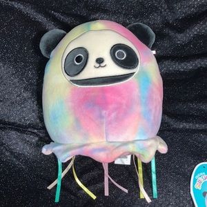 Squishmallow NWT Stanley the Panda (in Jellyfish Costume) 7.5”